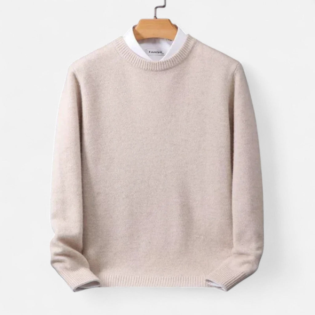 Aureli Paris | Pull Homme Col Rond Cachemire Oversize