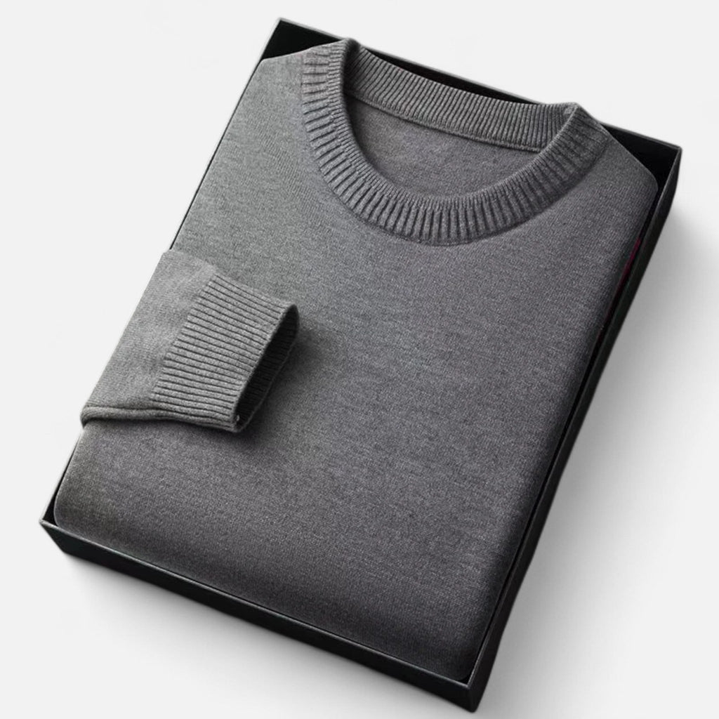 Aureli Paris | Pull Homme Col Rond Maille Premium