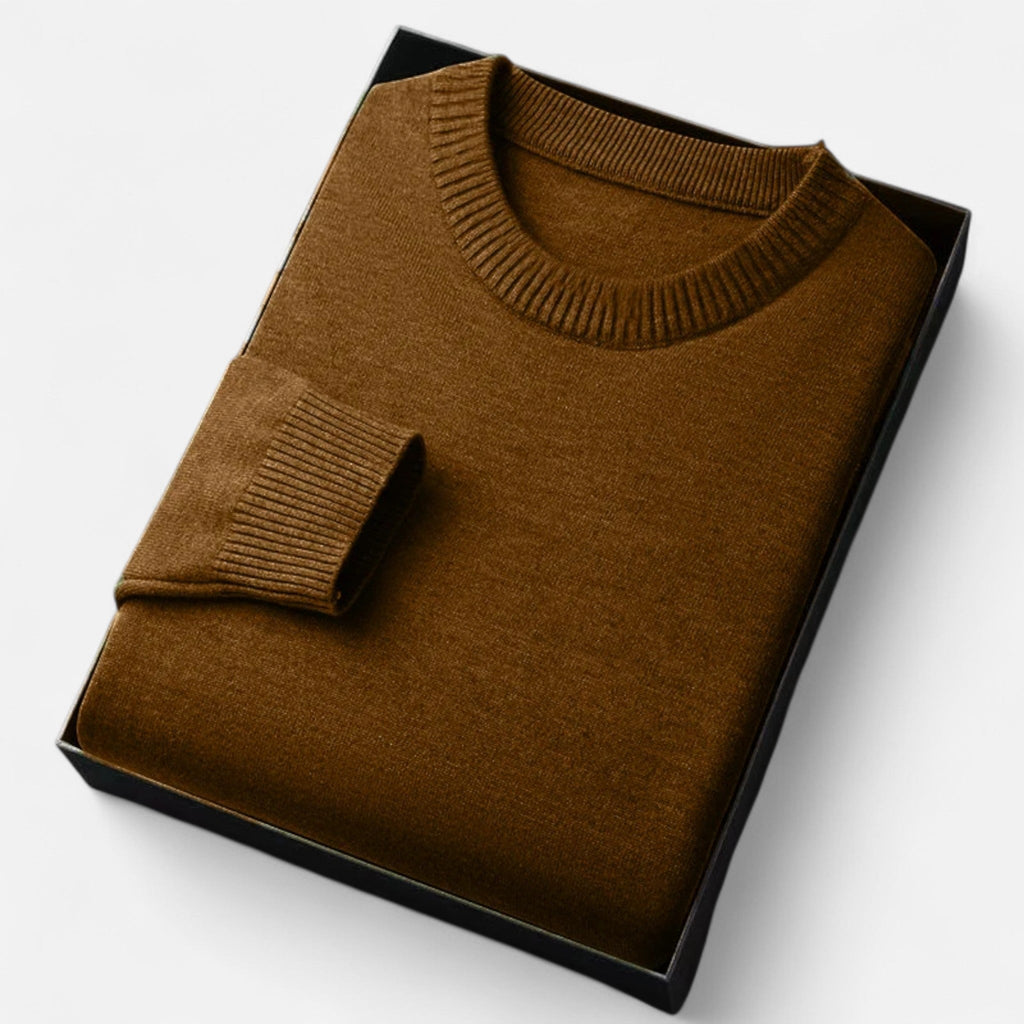 Aureli Paris | Pull Homme Col Rond Maille Premium