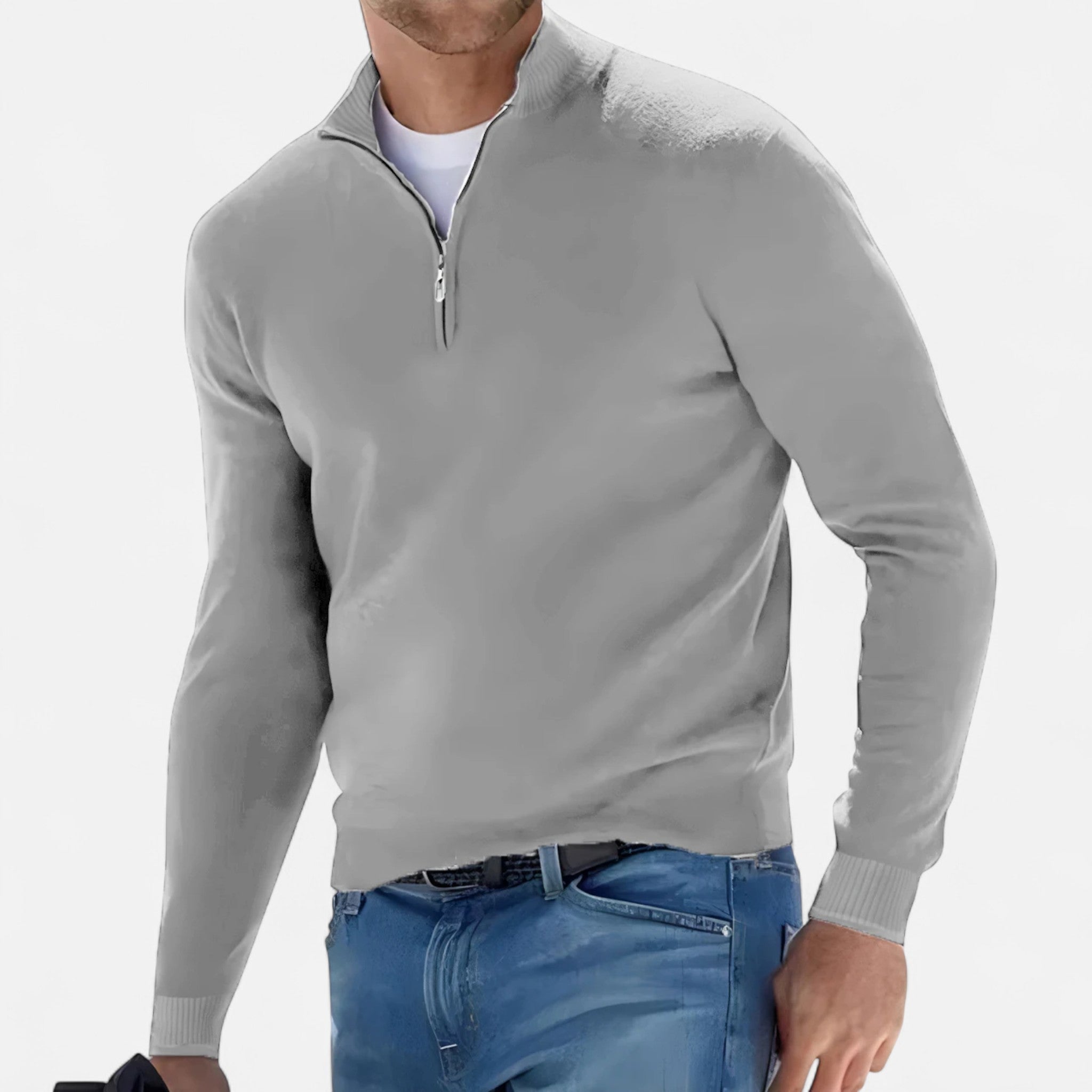 Aureli Paris | Pull Homme Col V en Cachemire